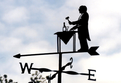 Toastmaster weather vane